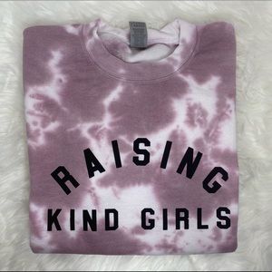 Raising Kind Girls Crewneck Sweater - Mauve